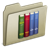 Light Brown Library Icon